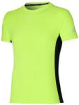 Mizuno Sun Protect Tee Neolime Férfipóló M
