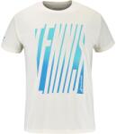 Babolat Exercise Message Tee Men Cannoli Cream Férfipóló L