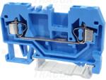 Tracon Clema sir industriala de nul, cu arc, pe sina, albastru TSKC2, 5-K 800V 24A 0.08-2.5 mm2 2P (TSKC2,5-K)