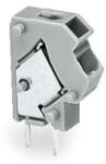 Wago Stackable 2-conductor PCB terminal block; 0.75 mm2; Pin spacing 5/5.08 mm; 1-pole; PUSH WIRE®; 0, 75 mm2; orange (254-806)