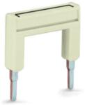 Wago Push-in type jumper bar; insulated; from 1 to 3; Nominal current 18 A; light gray (2001-433)