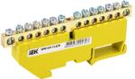 Iek Neutral bus bar with DIN-Izolator SHNI-6x9-14-D-ZH (YNN10-69-14D-K05)