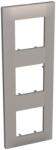 Schneider Altira - Rama De Acoperire - 3 Porti Verticale - Granit - 71 Mm (ALB45729)