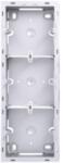 Hager Adaptor montaj pe tencuială 3x2M, aluminiu (WS683T)