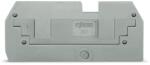 Wago Step-down cover plate; 1 mm thick; in connection with 2-conductor 282-901 terminal blocks; gray (282-357)
