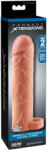 Pipedream X-TENSION Perfect 2 - пенис ръкав с пръстен за тестиси (19 см, телесен цвят)