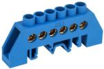 Iek Neutral bus bars in combined DIN-Izolators of Bearing type SHNI-8x12-6-kS-S (YNN10-812-6DP-K07)
