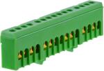 Morek PE15H green 15x16mm2 IP20 Earthing terminal (MAD1015G15)