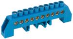 Iek Neutral bus bars in combined DIN-Izolators of Bearing type SHNI-8x12-10-kS-S (YNN10-812-10DP-K07)