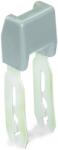 Wago Staggered jumper; insulated; from 1 to 4; Spacing: 5 mm; suitable for 2-conductor female plugs; gray (780-454)