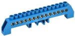 Iek Neutral bus bars in combined DIN-Izolators of Bearing type SHNI-8x12-14-kS-S (YNN10-812-14DP-K07)
