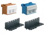 Hager Pachet monofazat - Borne Distributie pentru Tablouri Electrice QuickConnect (KN10P+KN10N+(2xKN00A))