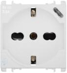 Urmet Priza universala 2P+T 16A 250V+3.0A USB tip C 2 module (SU10312/2.B)