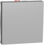 Schneider Intrerupator, New Unica, 1-pole 2-way, 10AX, 2 module, terminal fara suruburi, vopsit, IP4X, aluminiu (NU320330)