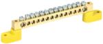 Iek Neutral bus bars with two corner Izolators SHNI-8x12-14-U2-ZH (YNN10-812-14C2-K05)