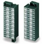 Wago Matrix patchboard; 32-pole; Marking 33-64; Colors of modules: gray/white; Module marking, side 1 and 2 vertical; 1, 50 mm2; dark gray (726-122)