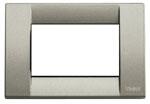 Vimar Placa ornament 2 module Vimar(Idea)metall. titanium (17092.24)