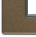 Vimar Placa ornament 2 module Vimar(Eikon) Bright metal. Siena (20642.11)