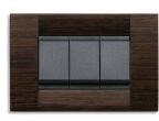 Vimar Placa ornament 4 module Vimar(Idea)wood wengÃï¿½ÃA© (16734.56)