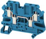 Schneider Bloc Terminal De Trecere Linergy4Mm2 28A Cu 2 Niveluri 1X1 Conex. Cu ArcAlbastru (NSYTRV44BL)