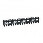 Legrand Marcaj CAB 3 - pentru wiring 0.15 to 0.5 mm2 - number 0 - negru (038100)