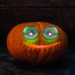 Family Halloween-i ijesztő szempár - zöld LED-es - elemes Family 58195A (58195A) - tutiar