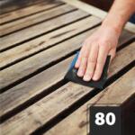 HANDY Csiszolóvászon - 80-as - kék - 230 x 280 mm - 5 db / csomag Handy 10439-080 (10439-080)