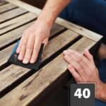 HANDY Csiszolóvászon - 40-es - kék - 230 x 280 mm - 5 db / csomag Handy 10439-040 (10439-040)
