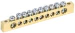 Iek Neutral bus bars with Izolators 8x12mm 10/2 (10 groups /fixture at the edges) (YNN21-10-100)