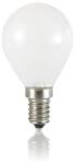 Ideal Lux Bec LED Sfera alb, dulie E14, 4 W - 3000 K, lumina calda (101217 IDEAL LUX)