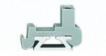 Wago Plastic end stop; for WSB markers; for 210-154 aluminum rail; gray (209-122)