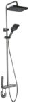 Zegor Grafit Multifunkciós Zuhanyrendszer Zongoragombos Panellel, Kerámiabetétes Csapteleppel, Esőztető Funkcióval - KEM16-A001MG (KEM16-A001MG)