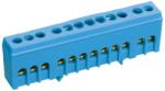 Iek Neutral bus bar in body-Izolator onto a DIN-rail SHNI-6x9-10-k-S (YNN10-69-10KD-K07)
