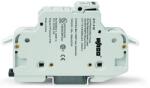 Wago 2-conductor fuse terminal block; for class CC fuses; 3-pole; with blown fuse indication; for DIN-rail 35 x 15 and 35 x 7.5; 16 mm2; CAGE CLAMP®; 16, 00 mm2; light gray (811-431)