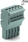 Wago 1-conductor female plug; 2.5 mm2; 12-pole; 2, 50 mm2; orange (2022-112/000-012)
