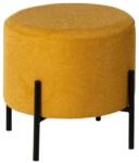 Somcasa Sárga kárpitozott zsámoly Somcasa Herman 40 cm (00PF200827)