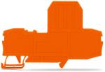 Wago End plate for fuse terminal blocks; 2 mm thick; orange (2006-992)