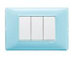 Vimar Placa ornament 2 module Vimar(Plana)Reflex water (14642.45)