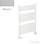 Radeco PINO K AK3-600/EP 850x630 törölközőszárítós radiátor, MERKURY 1 (metál ezüst) színben (Radeco_PINO_K_AK3_600_EP_MERKURY1)