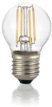 Ideal Lux Bec LED Sfera transparent, dulie E27, 4 W - 3000 K, lumina calda (101279 IDEAL LUX)