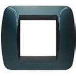 Bticino Placa ornament 7 module Albastru metalizat Bticino Living (L4807BT)