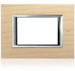 Bticino PLACA ORNAMENT 4 MODULE lemn ashwood BTICINO AXOLUTE (HA4804LFR)
