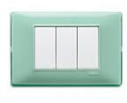 Vimar Placa ornament 1modul Vimar(Plana)Reflex mint (14641.44)