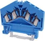 Tracon Clema sir industriala de nul, cu arc, pe sina, albastru TSKC2, 5/4D-K 800V 24A 0.08-2.5 mm2 4P (TSKC2,5/4D-K)
