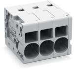 Wago PCB terminal block; 6 mm2; Pin spacing 7.5 mm; 11-pole; Push-in CAGE CLAMP®; 6, 00 mm2; gray (2626-1111/020-000)