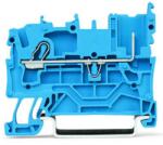 Wago 1-conductor/1-pin carrier terminal block; suitable for Ex nA applications; for DIN-rail 35 x 15 and 35 x 7.5; 2.5 mm2; Push-in CAGE CLAMP®; 2, 50 mm2; blue (2022-1204/999-953)
