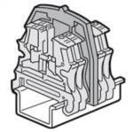 Legrand Separat. /insulat. divider Viking 3 -screw-2entries/2outlets / disconnect-pitch 6 (037562)