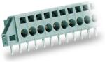 Wago PCB terminal block; 2.5 mm2; Pin spacing 5 mm; 9-pole; CAGE CLAMP®; clamping collar; 2, 50 mm2; gray (231-609/023-000)