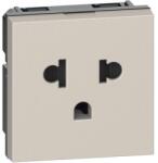 Bticino L. NOW - priza 2P+T 16A EURO-US, NISIP (KM4126)