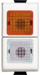 Bticino matix - suport de lampa portocaliu/transparent (AM5062B)